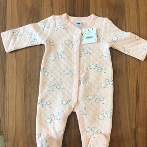 Janie and Jack Pink w/ Sheep Onsie 0-3 Months
